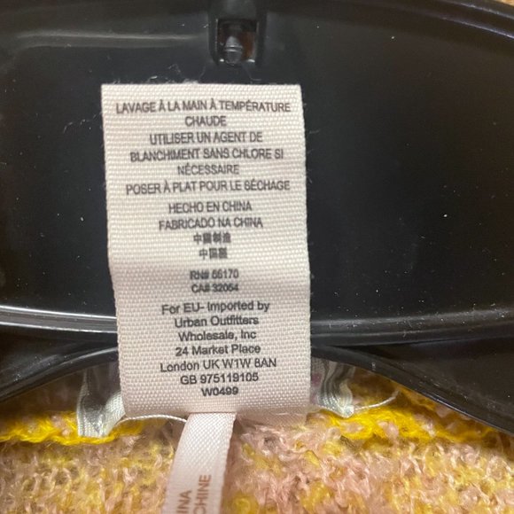 Free People for Urban Outfitters Poncho Blanket Sweater OS - Picture 6 of 6